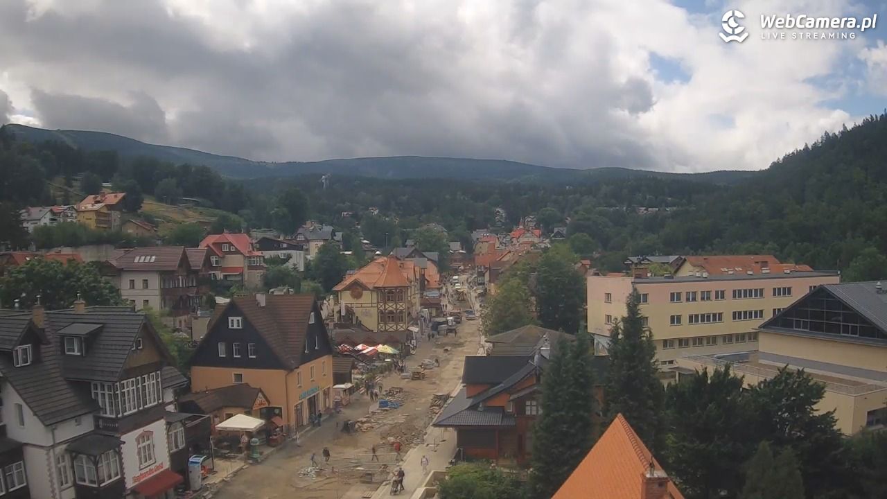 Karpacz - panorama miasta - 20 lipiec 2026, 14:04