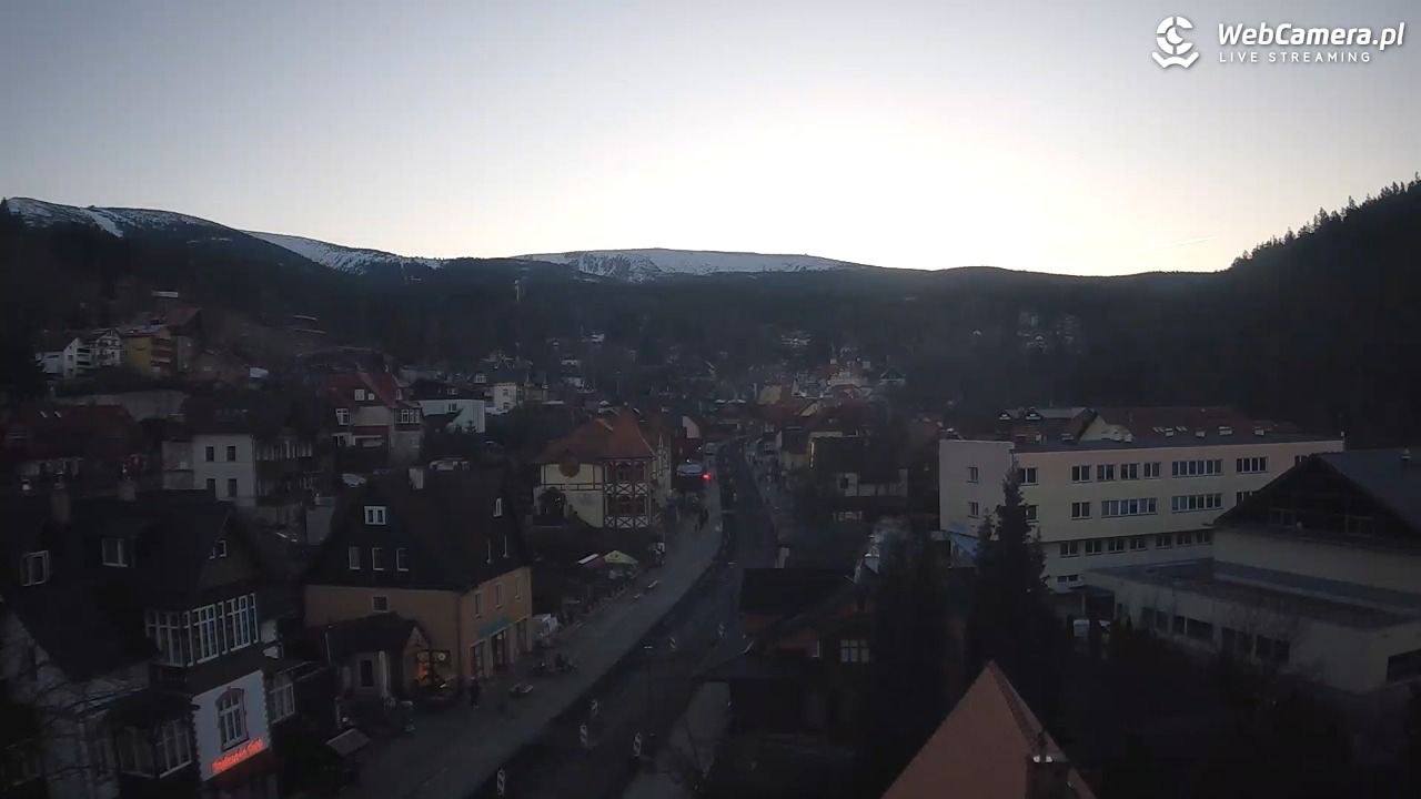 Karpacz - panorama miasta - 03 marzec 2026, 17:10