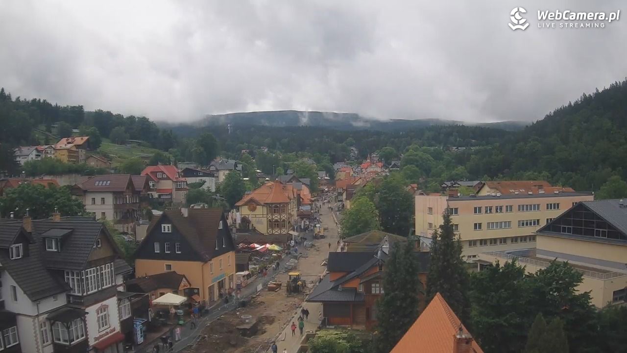 Karpacz - panorama miasta - 05 czerwiec 2026, 14:09