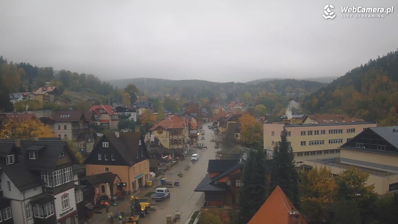 Karpacz - panorama miasta - 19 październik 2026, 06:57