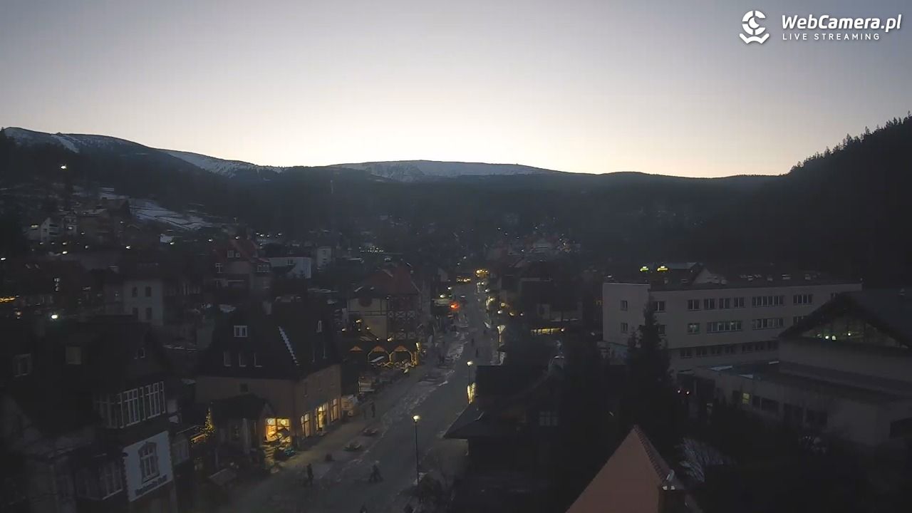 Karpacz - panorama miasta - 20 styczeń 2026, 16:43