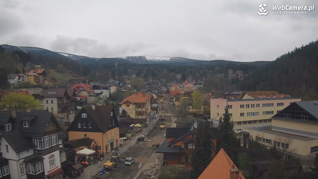 Karpacz - panorama miasta - 19 kwiecień 2026, 14:22
