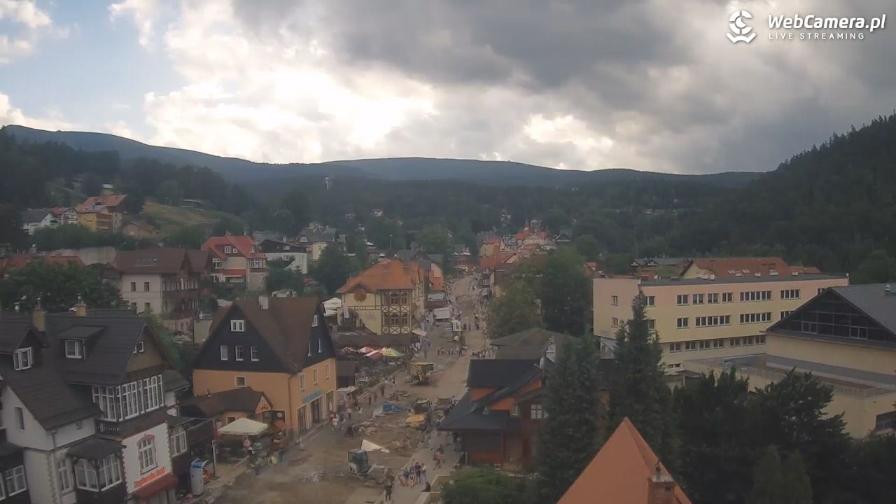 Karpacz - panorama miasta - 18 lipiec 2026, 18:12