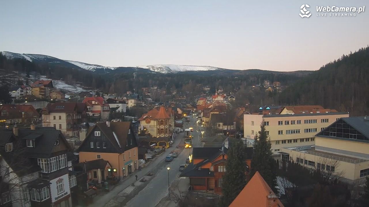Karpacz - panorama miasta - 20 styczeń 2026, 07:40