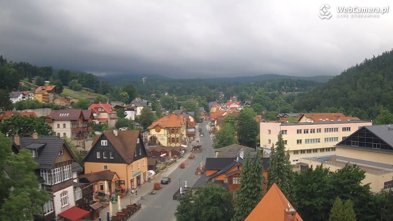 Karpacz - panorama miasta - 29 czerwiec 2025, 08:43