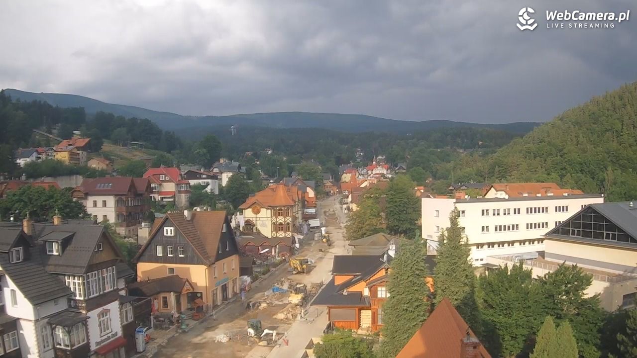 Karpacz - panorama miasta - 19 lipiec 2026, 07:39