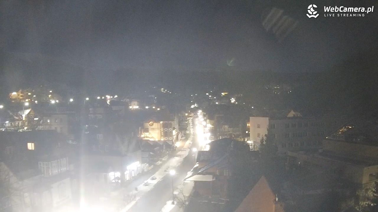 Karpacz - panorama miasta - 03 grudzień 2025, 23:20