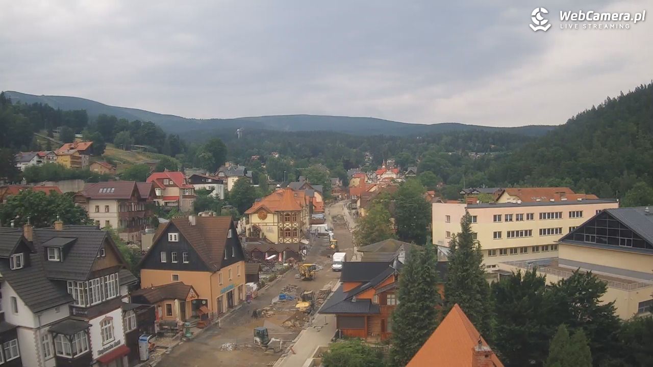 Karpacz - panorama miasta - 18 lipiec 2026, 08:18