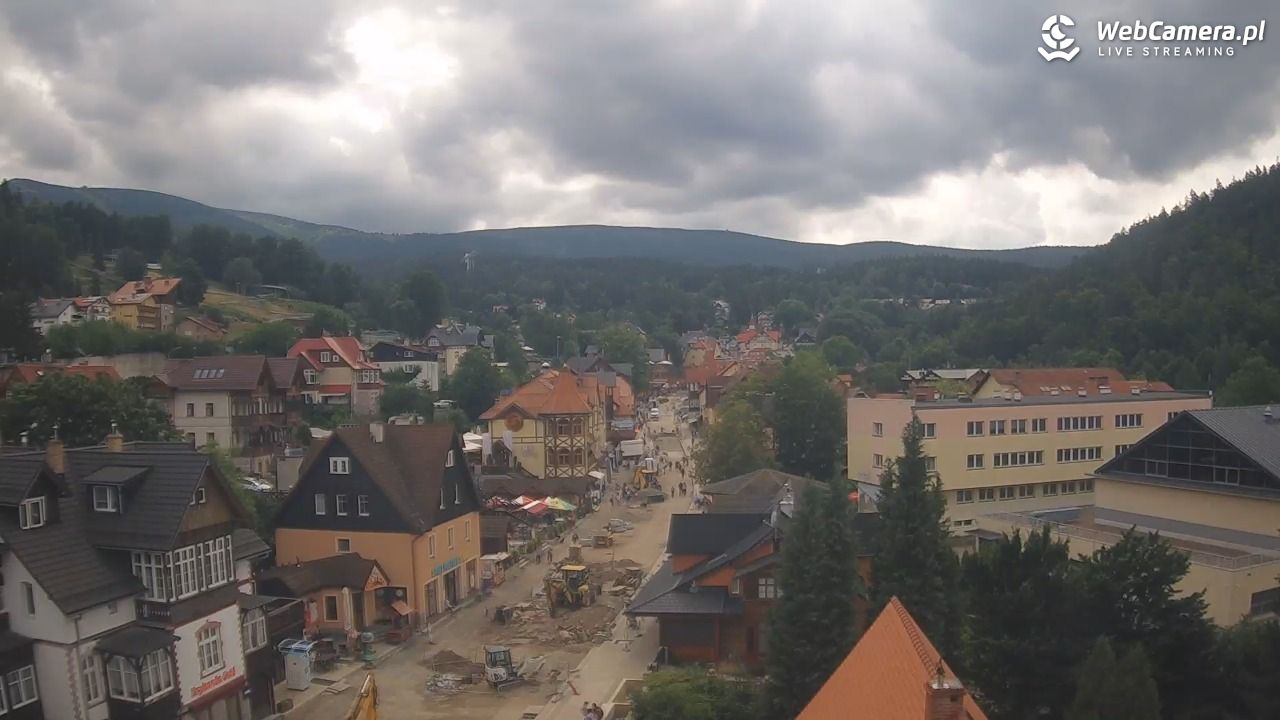 Karpacz - panorama miasta - 22 lipiec 2026, 16:38