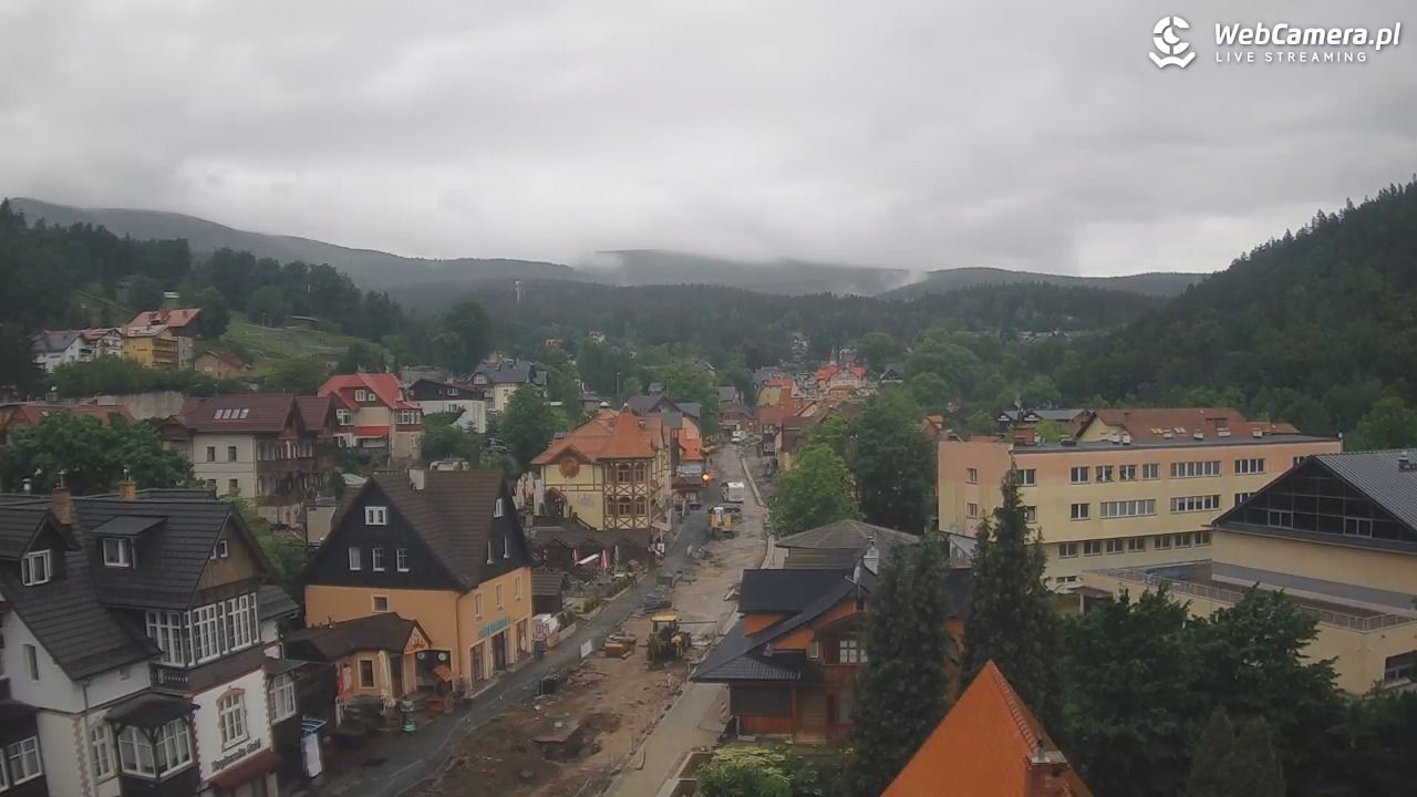 Karpacz - panorama miasta - 05 czerwiec 2026, 08:58
