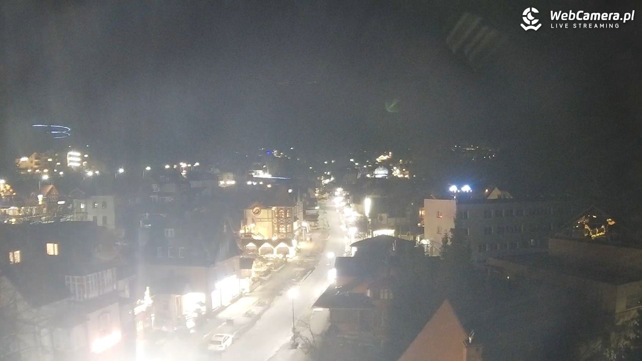 Karpacz - panorama miasta - 18 styczeń 2026, 21:23