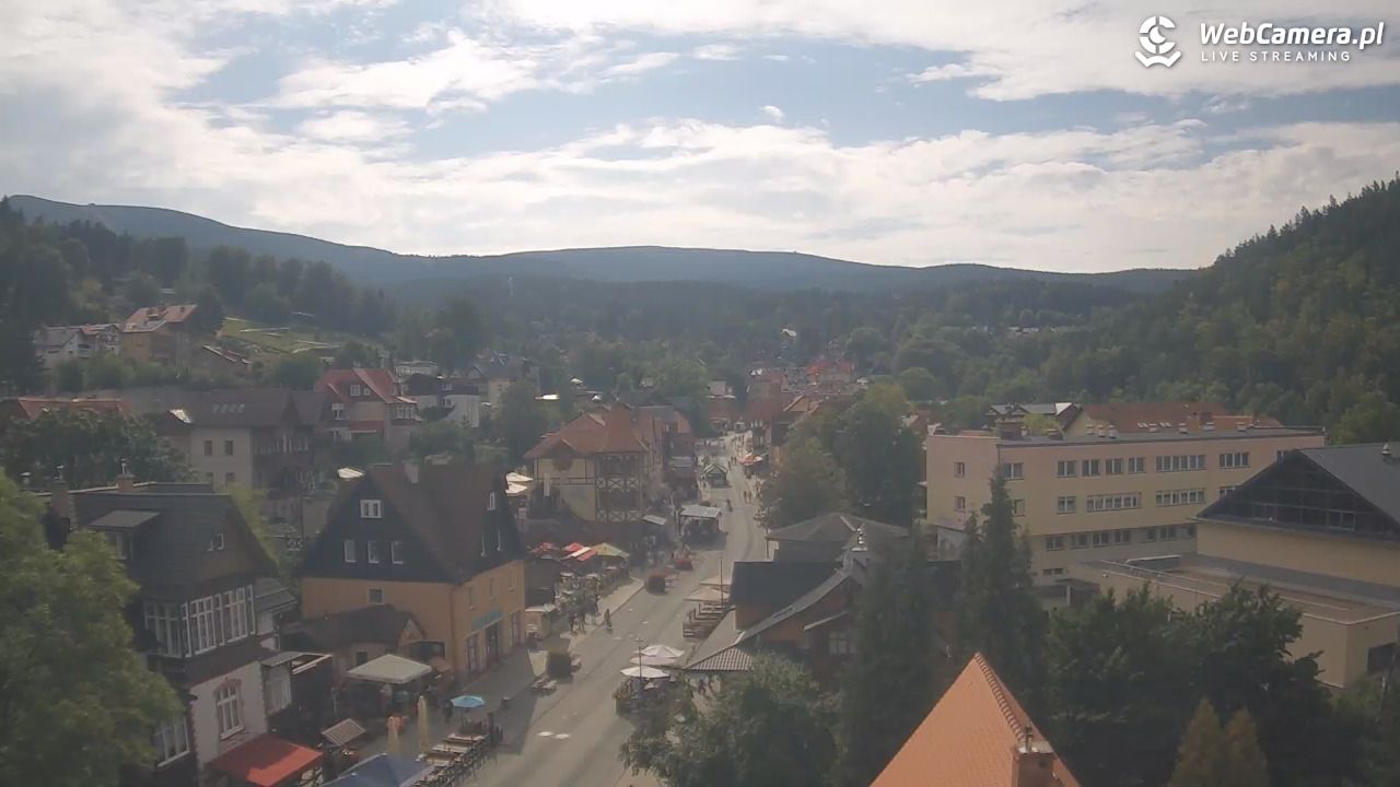 Karpacz - panorama miasta - 27 sierpień 2025, 15:43