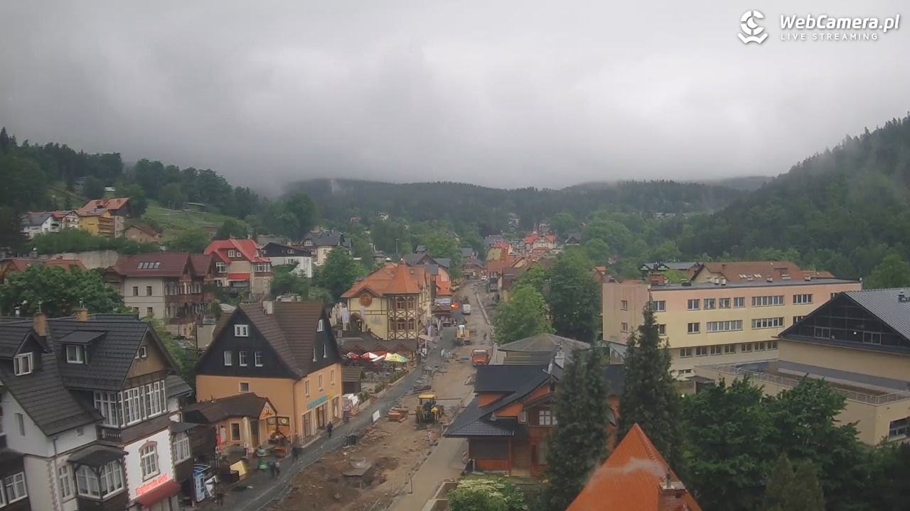 Karpacz - panorama miasta - 03 czerwiec 2026, 10:58