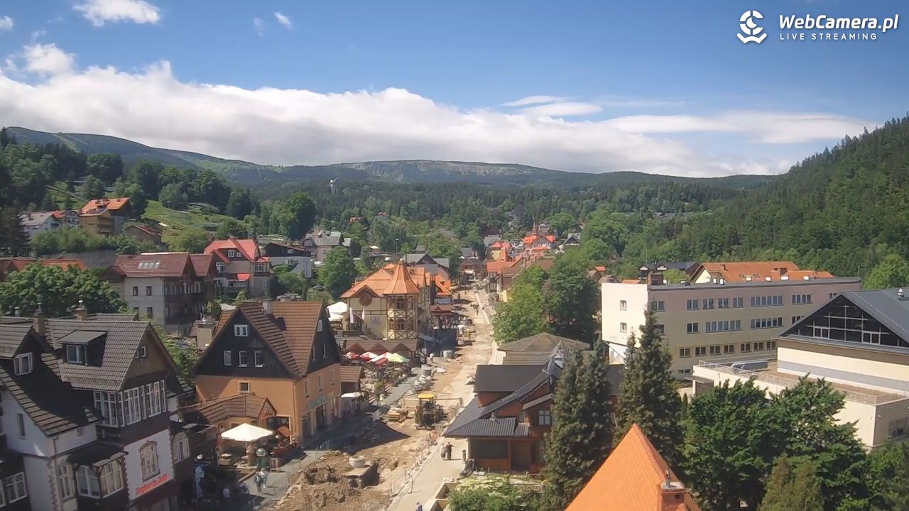Karpacz - panorama miasta - 04 czerwiec 2026, 11:46