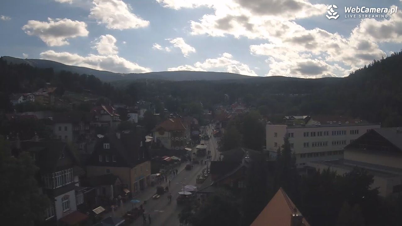 Karpacz - panorama miasta - 25 sierpień 2025, 17:01