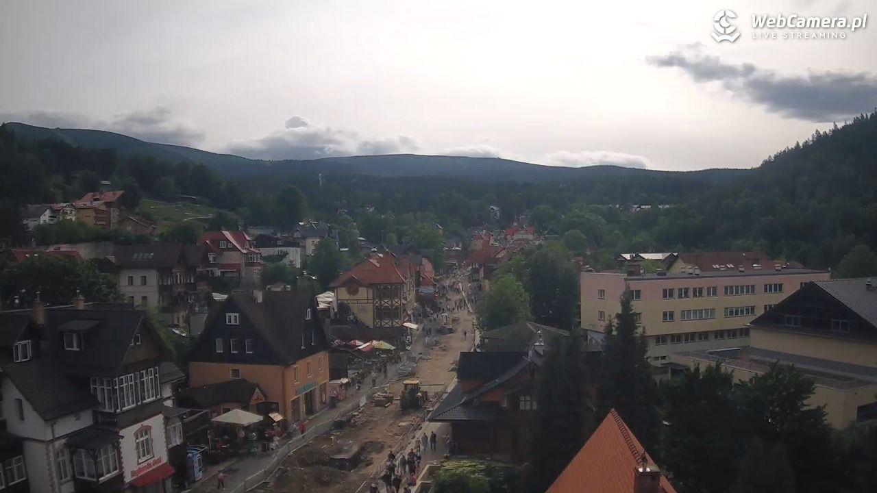Karpacz - panorama miasta - 04 czerwiec 2026, 17:06