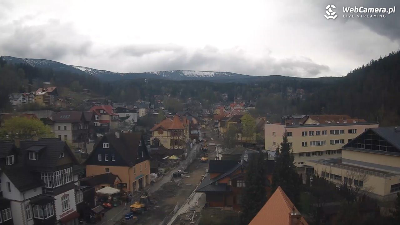 Karpacz - panorama miasta - 19 kwiecień 2026, 15:27