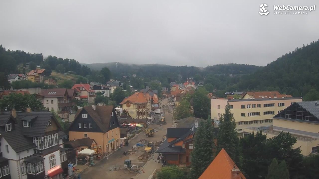 Karpacz - panorama miasta - 19 lipiec 2026, 13:19