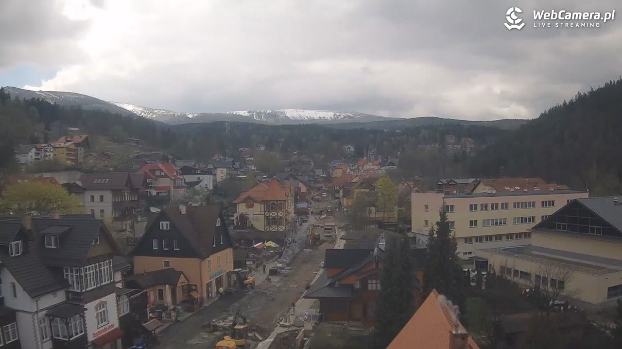 Karpacz - panorama miasta - 21 kwiecień 2026, 13:36