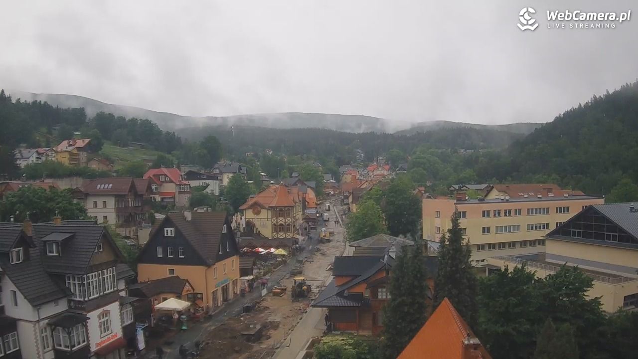 Karpacz - panorama miasta - 05 czerwiec 2026, 11:54