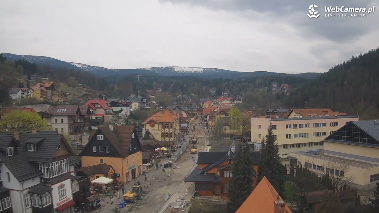 Karpacz - panorama miasta - 19 kwiecień 2026, 12:12