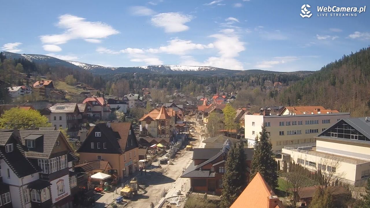 Karpacz - panorama miasta - 18 kwiecień 2026, 12:35