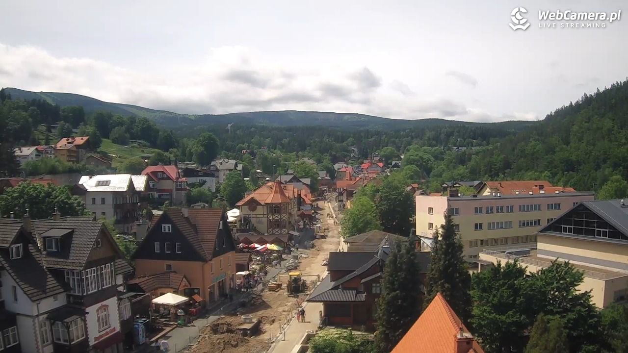 Karpacz - panorama miasta - 04 czerwiec 2026, 12:52