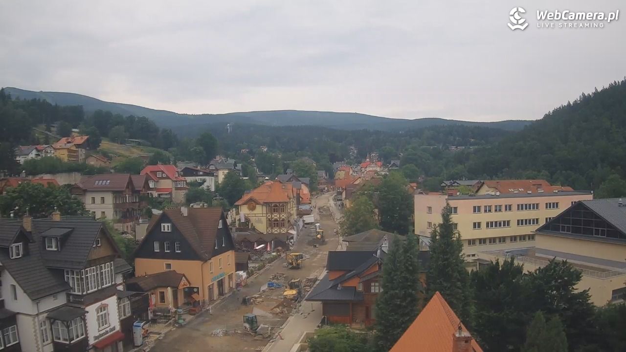 Karpacz - panorama miasta - 18 lipiec 2026, 08:47