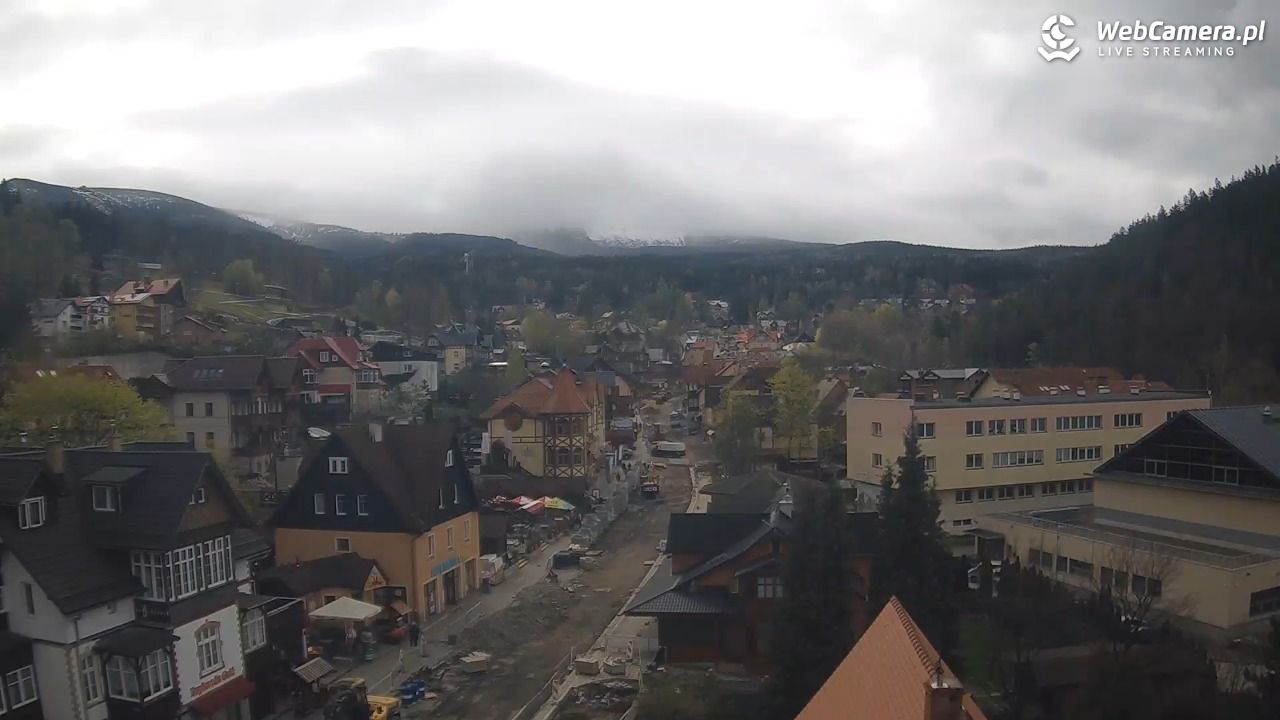 Karpacz - panorama miasta - 20 kwiecień 2026, 15:14