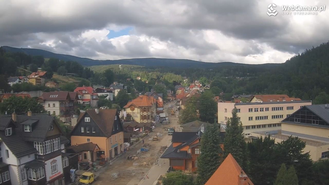 Karpacz - panorama miasta - 21 lipiec 2026, 09:07