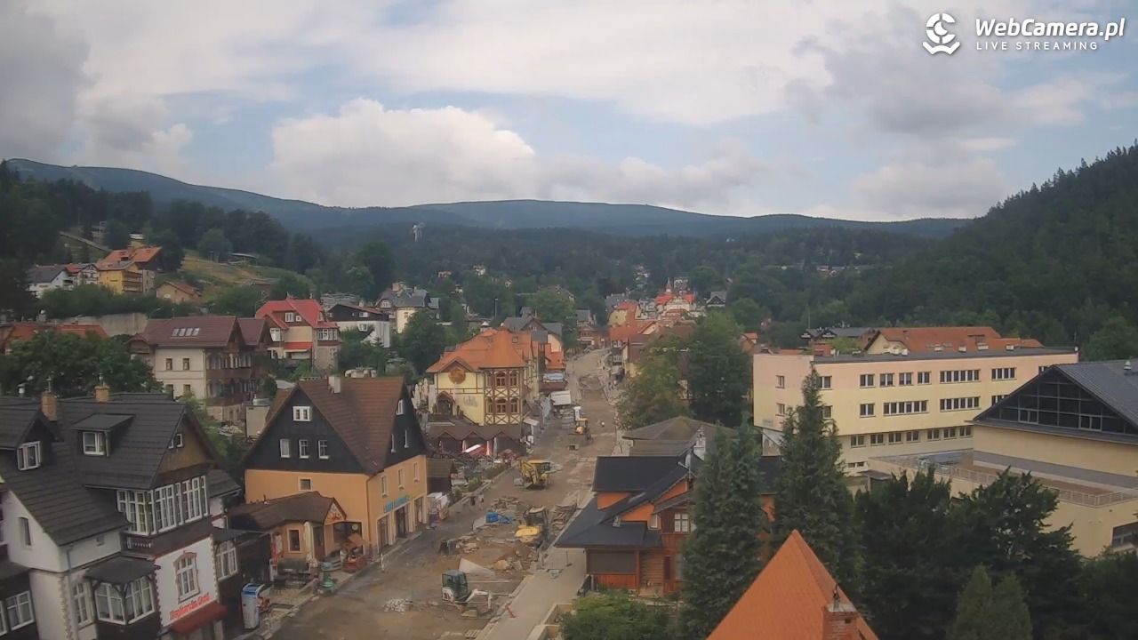 Karpacz - panorama miasta - 18 lipiec 2026, 09:54
