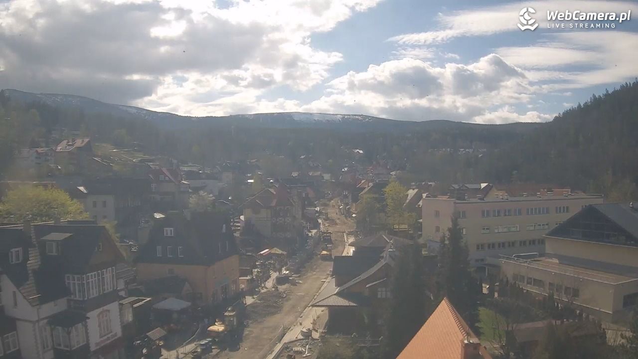 Karpacz - panorama miasta - 18 kwiecień 2026, 15:30