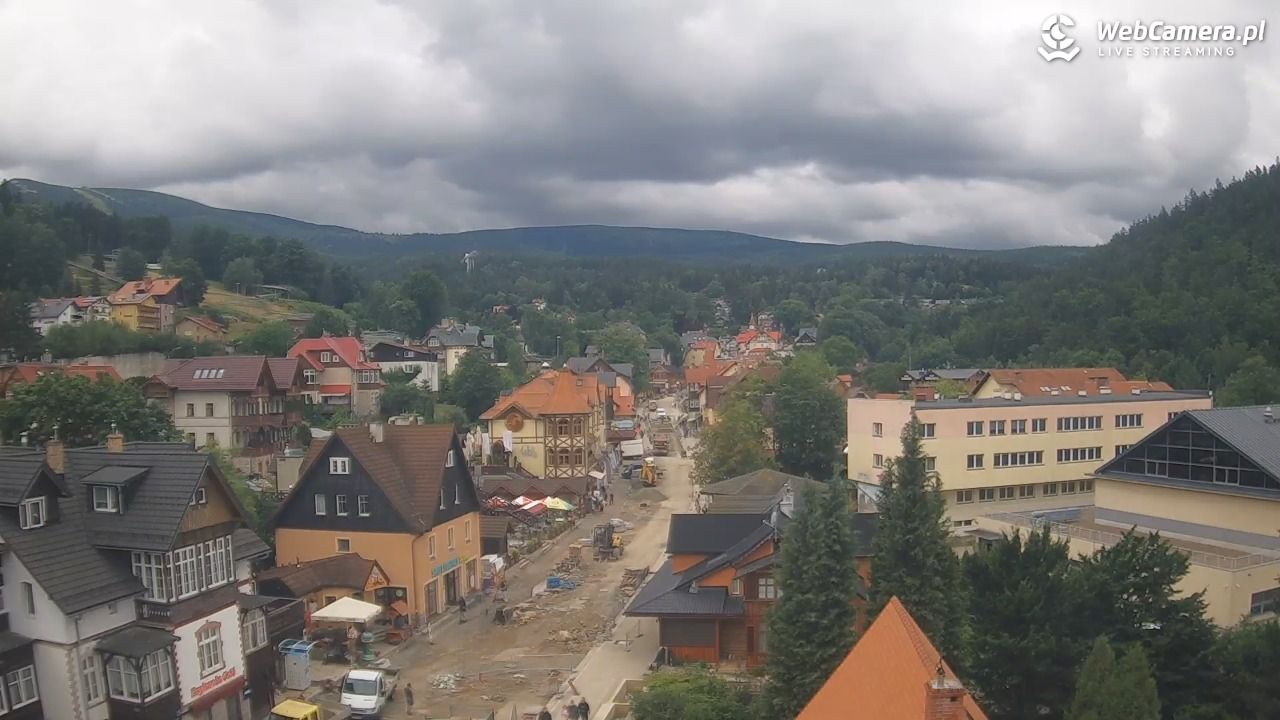 Karpacz - panorama miasta - 21 lipiec 2026, 10:57