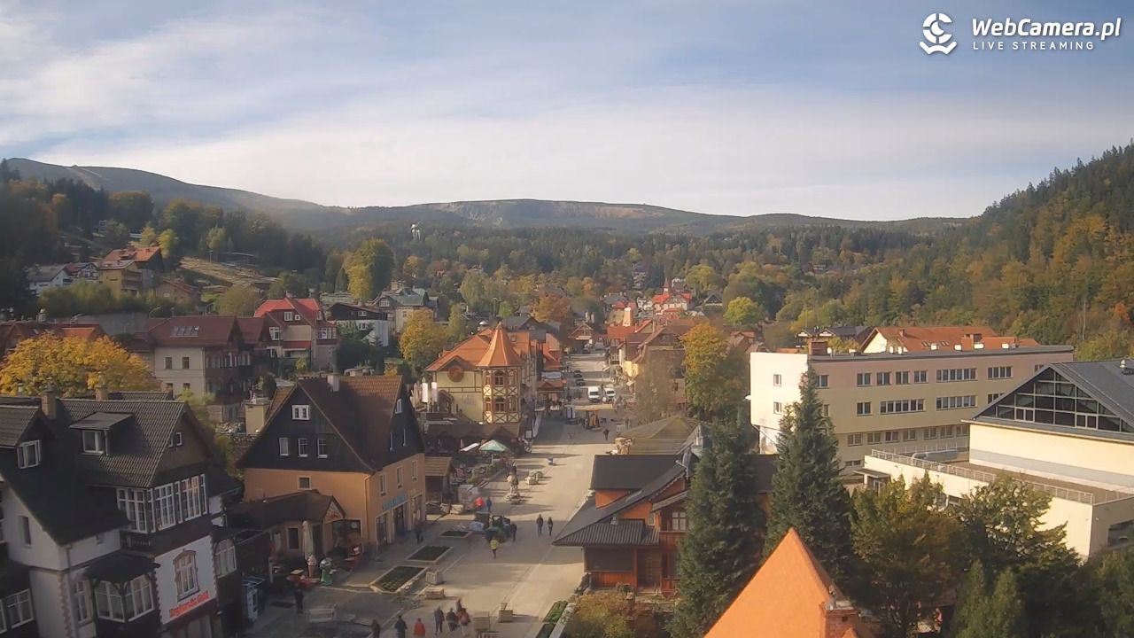 Karpacz - panorama miasta - 15 październik 2026, 09:18