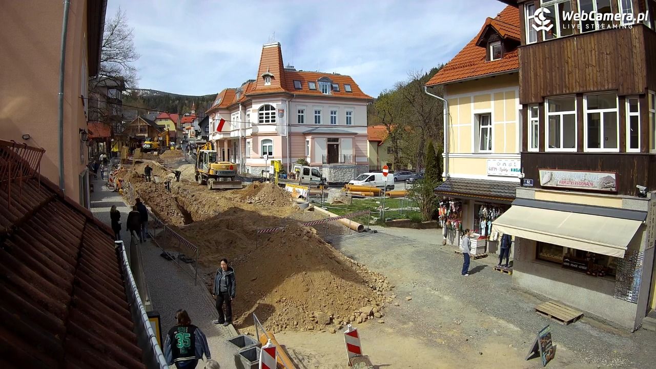 Karpacz - Nowy widok na deptak - 25 kwiecień 2026, 11:26