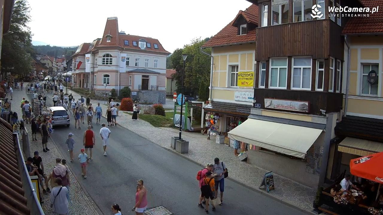 Karpacz - Nowy widok na deptak - 15 sierpień 2025, 16:48