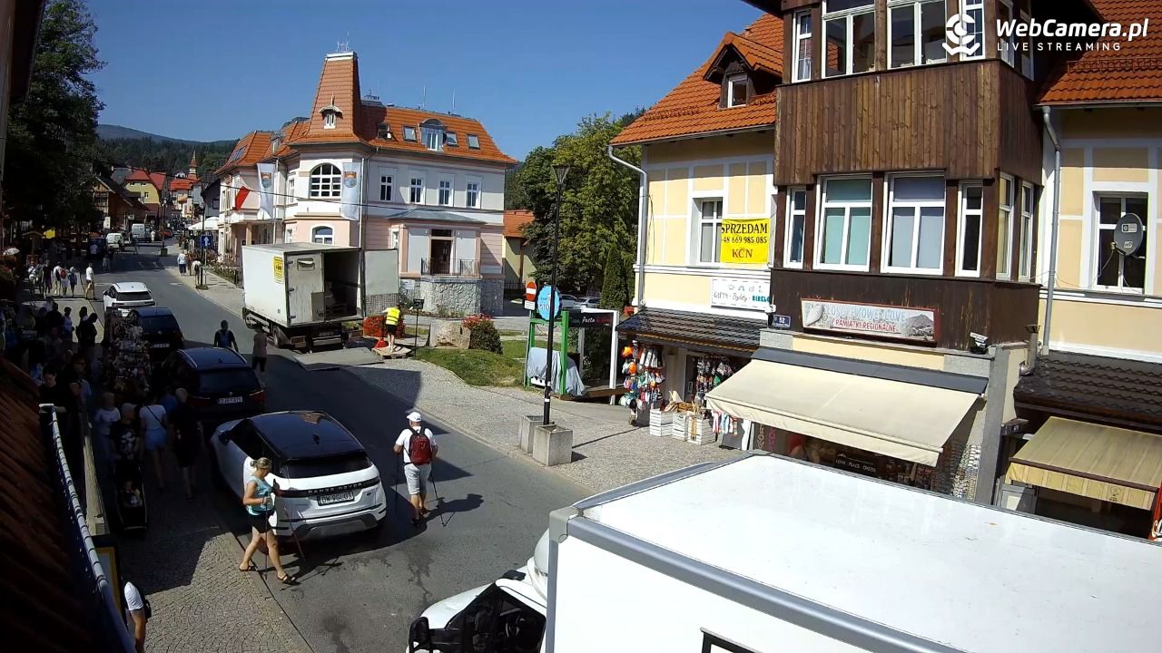 Karpacz - Nowy widok na deptak - 14 sierpień 2025, 11:07