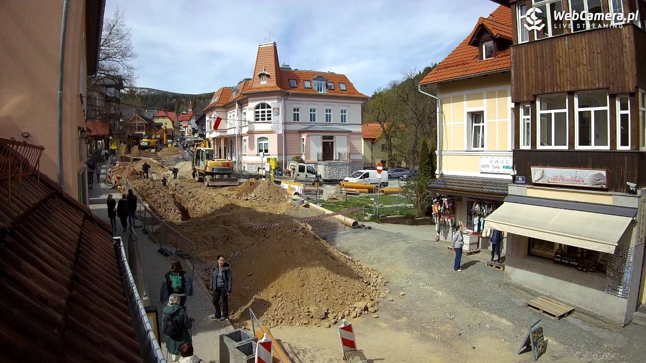 Karpacz - Nowy widok na deptak - 25 kwiecień 2026, 11:26