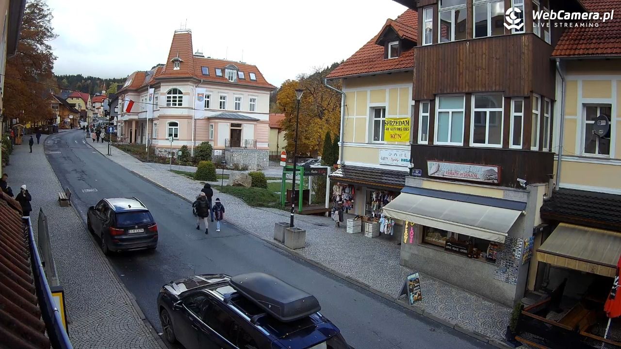 Karpacz - Nowy widok na deptak - 18 październik 2025, 10:51
