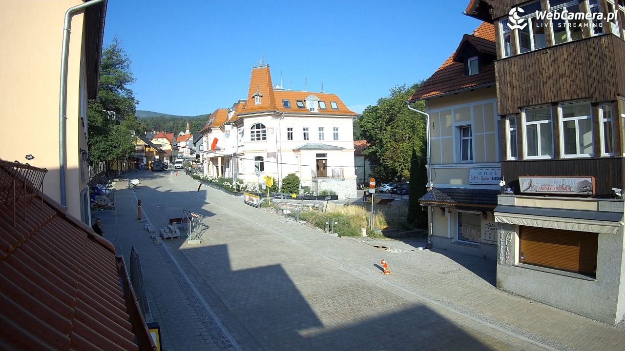 Karpacz - Nowy widok na deptak - 05 sierpień 2026, 07:47
