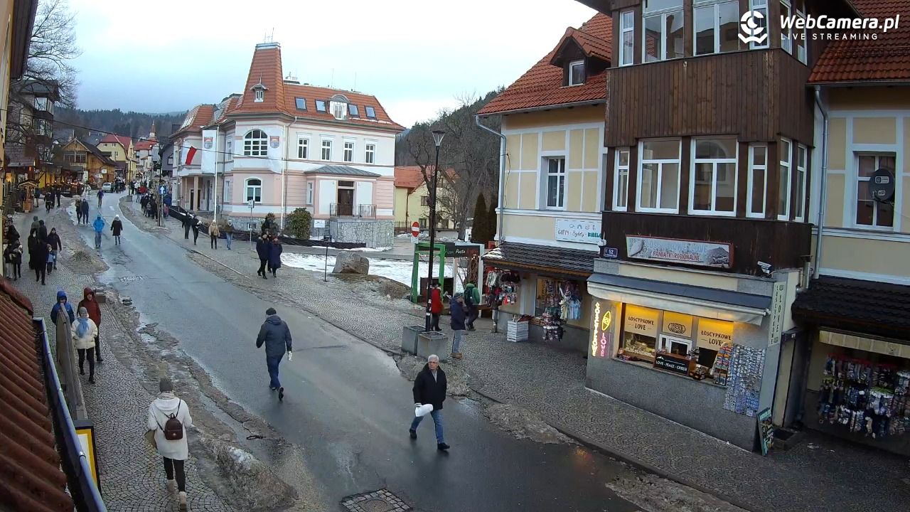 Karpacz - Nowy widok na deptak - 17 styczeń 2026, 15:37