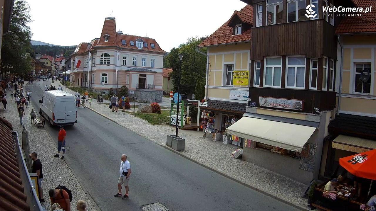 Karpacz - Nowy widok na deptak - 21 czerwiec 2025, 15:48
