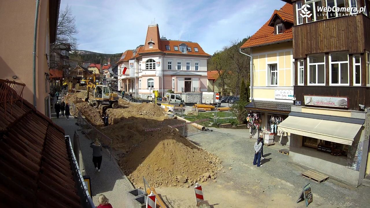 Karpacz - Nowy widok na deptak - 25 kwiecień 2026, 11:07