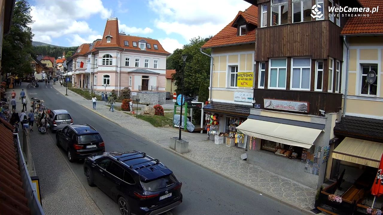 Karpacz - Nowy widok na deptak - 20 czerwiec 2025, 10:50