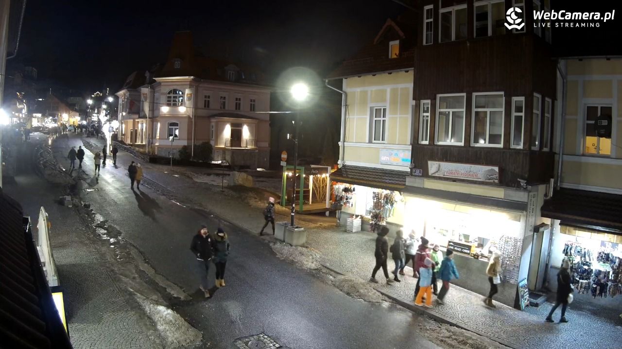 Karpacz - Nowy widok na deptak - 17 styczeń 2026, 17:33