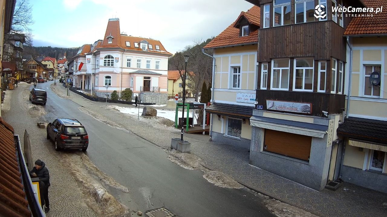 Karpacz - Nowy widok na deptak - 17 styczeń 2026, 09:15