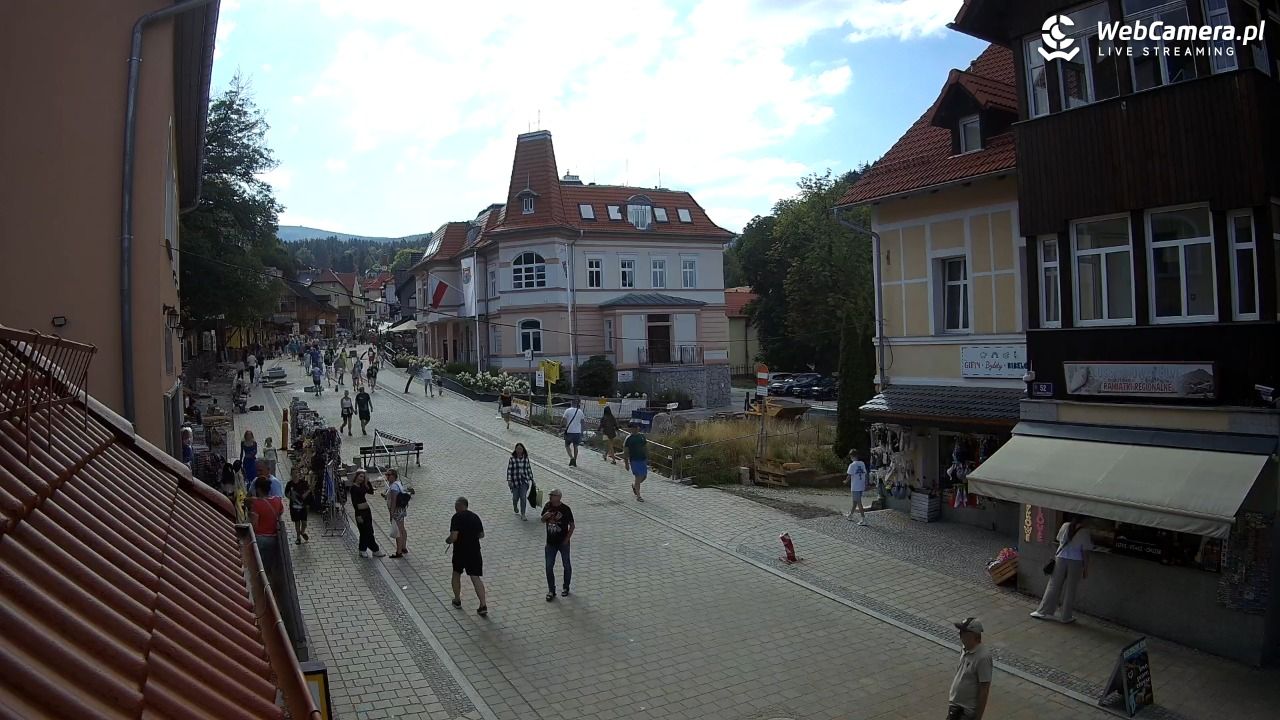 Karpacz - Nowy widok na deptak - 07 sierpień 2026, 16:21