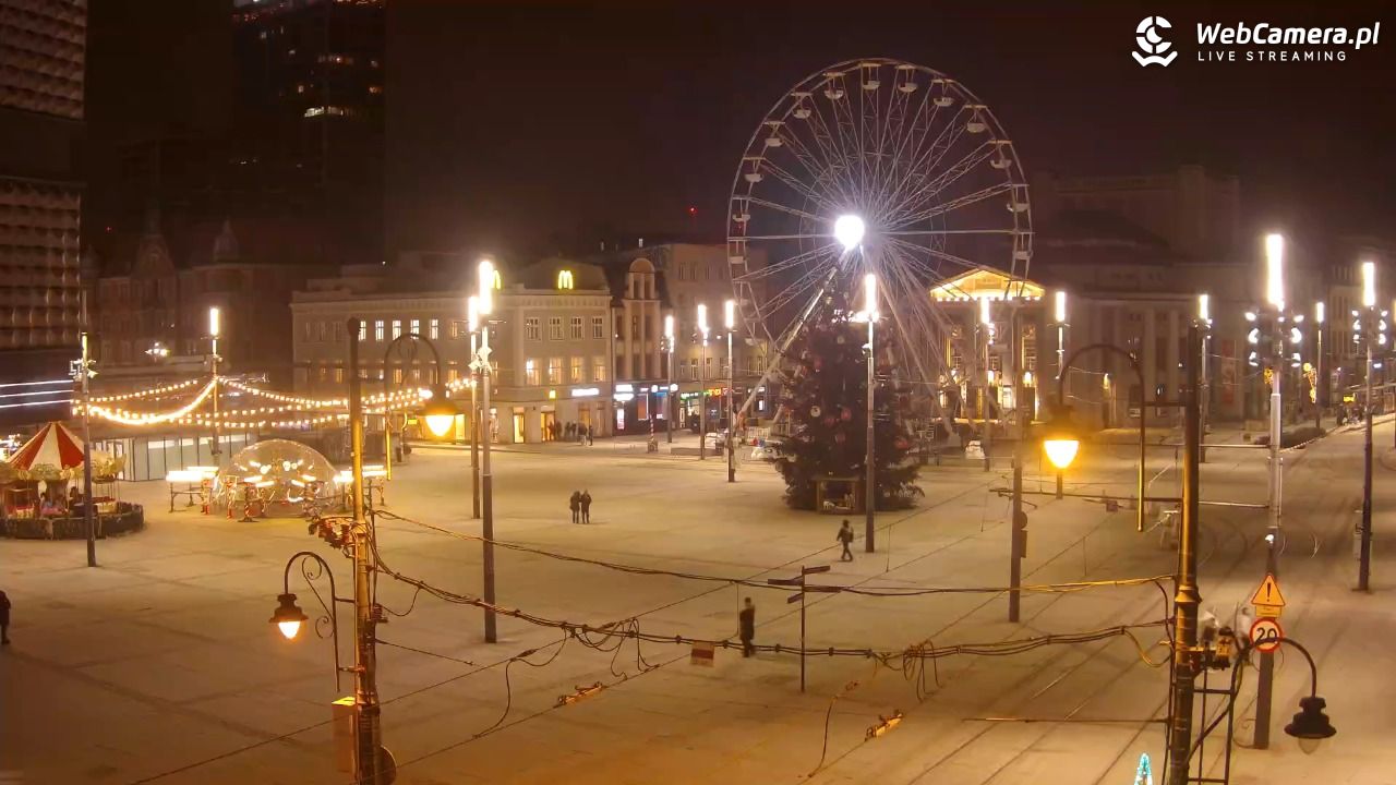 Katowice - Rynek - 01 luty 2026, 20:50