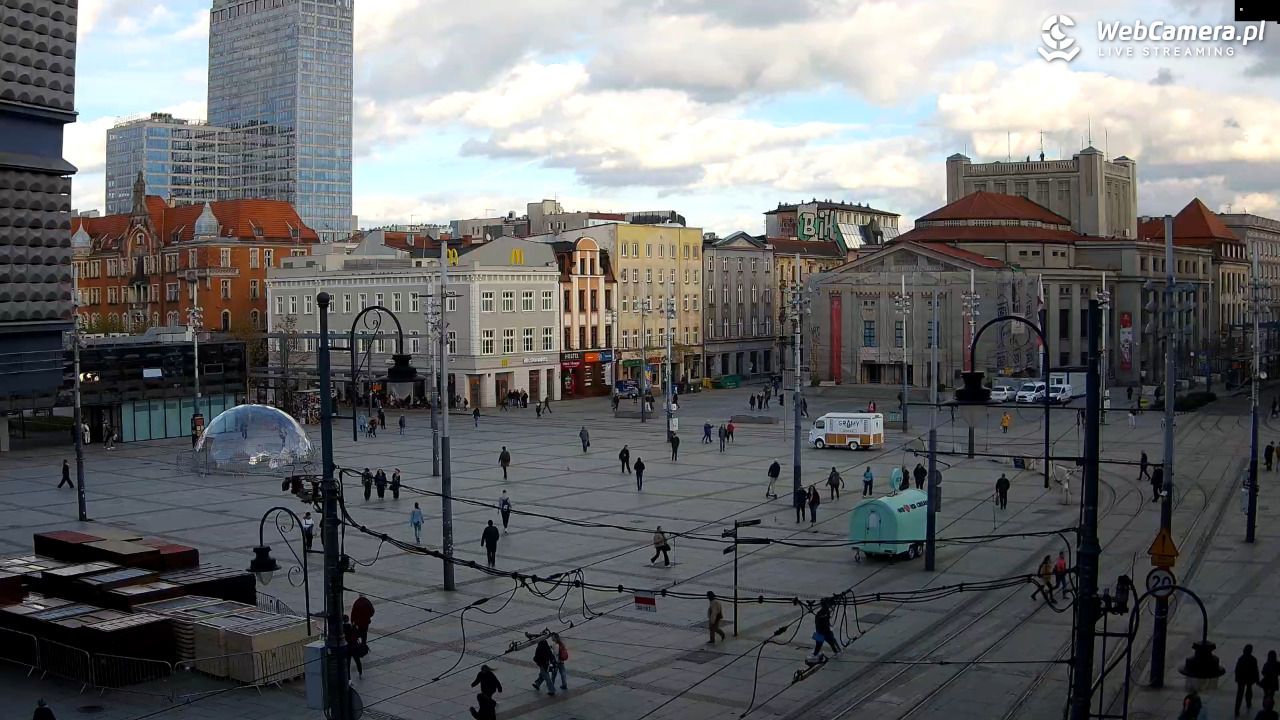 Katowice Rynek - 29 październik 2025, 14:03