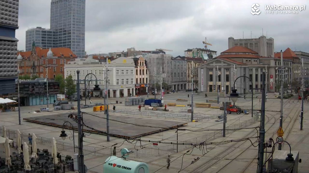 Katowice - Rynek - 18 sierpień 2026, 08:54
